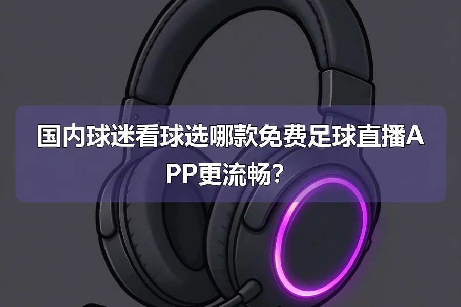 国内球迷看球选哪款免费足球直播APP更流畅？