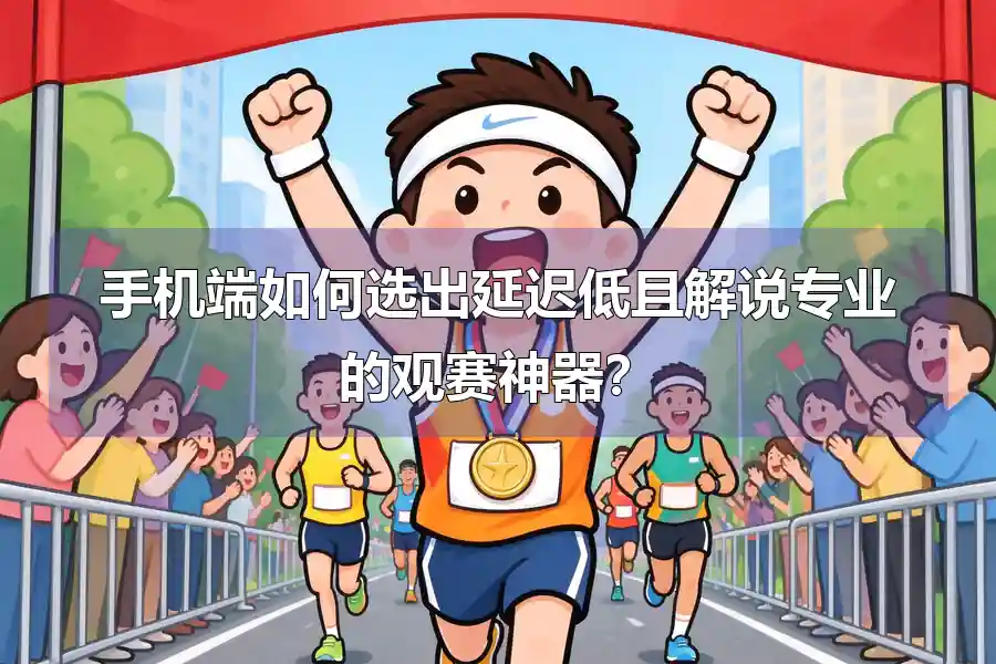手机端如何选出延迟低且解说专业的观赛神器？